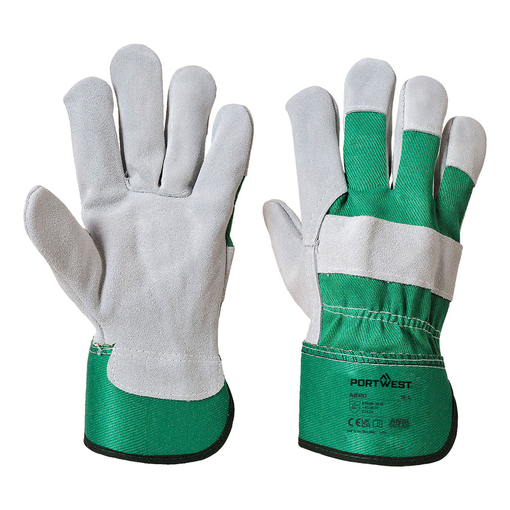 Leather Rigger 130 Cow Split Glove - Pk12