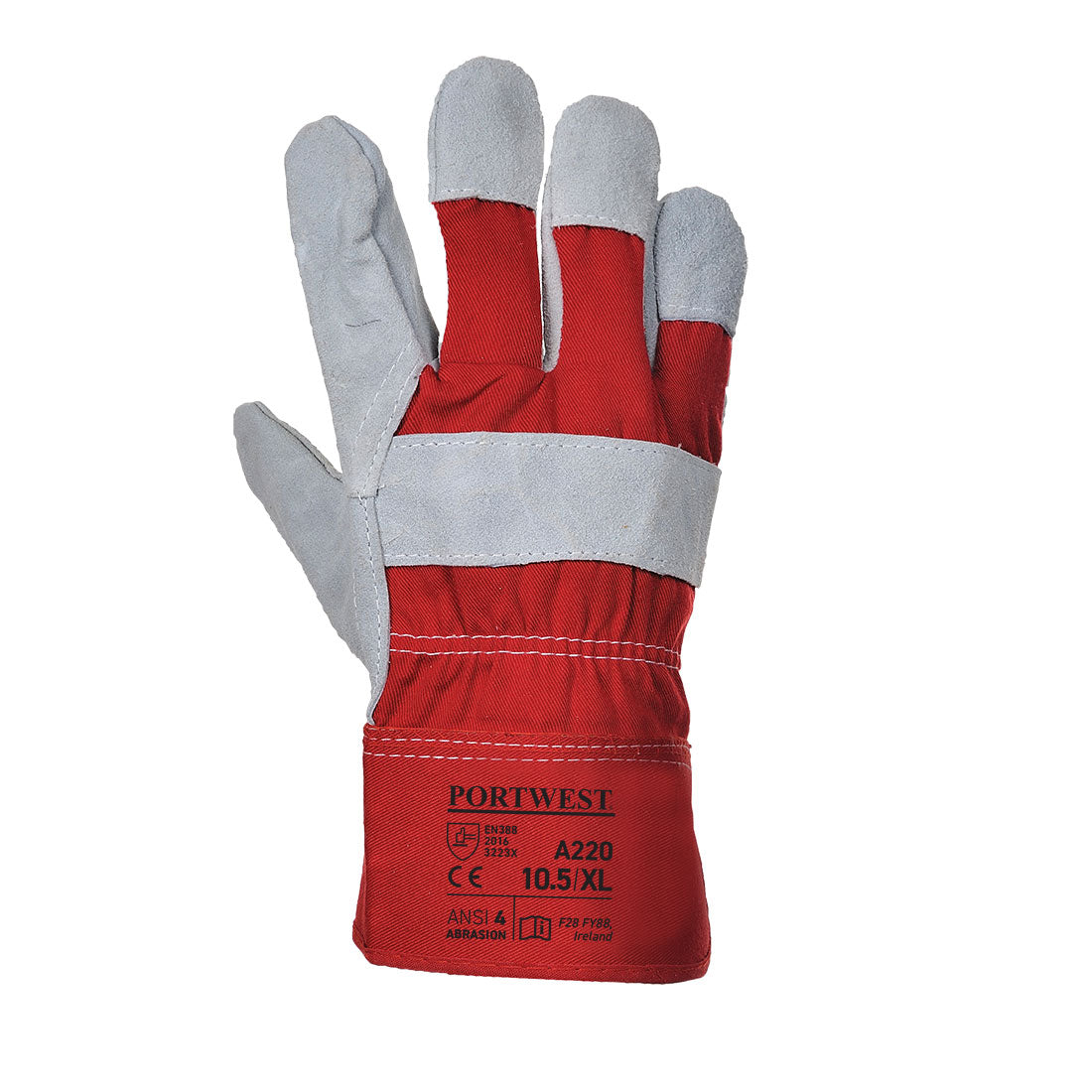 Leather Rigger 130 Cow Split Glove - Pk12