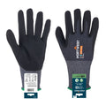 SG Grip 15 Nitrile Glove - Grey/Black