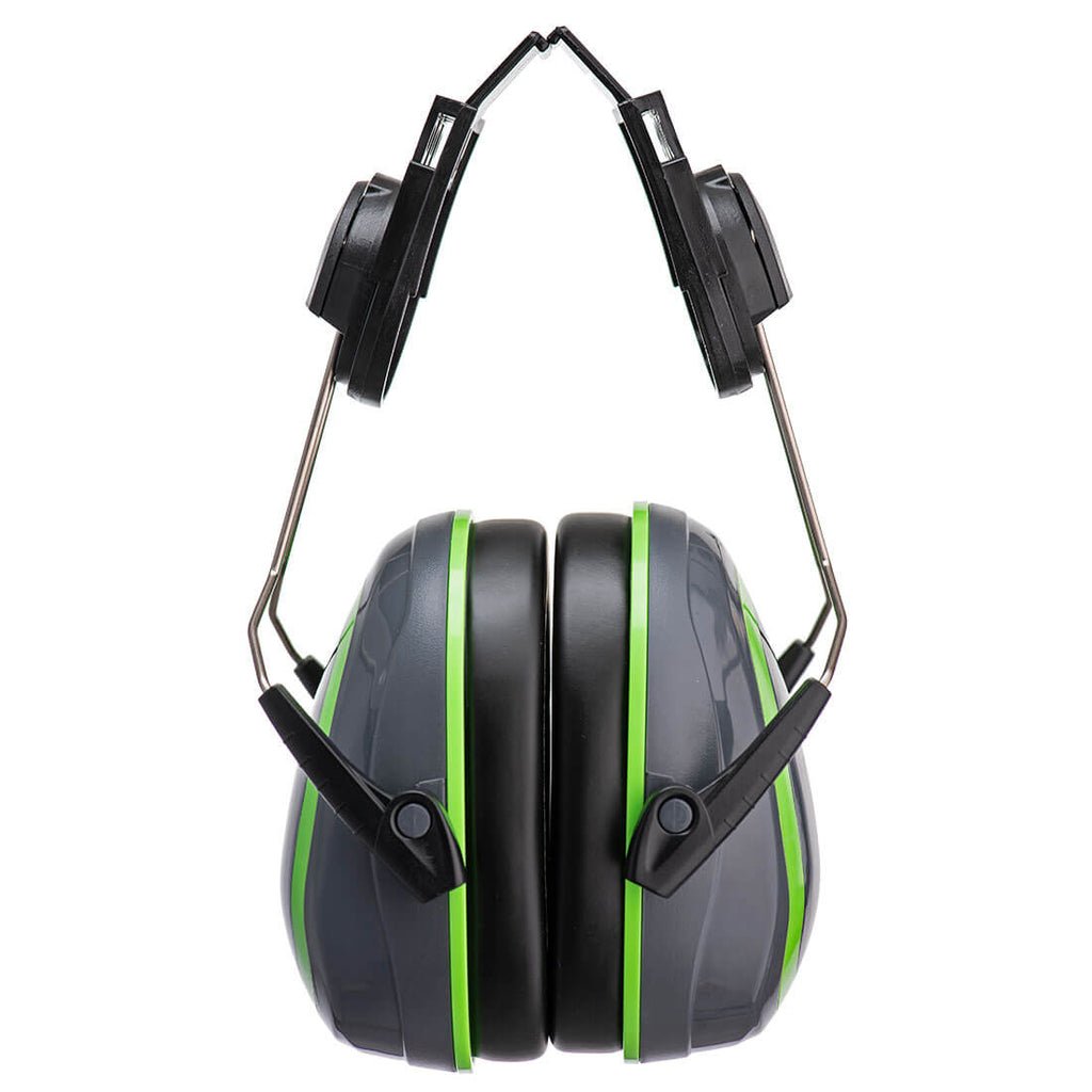 HV Extreme Ear Defenders Low Clip-On Grey/Green