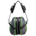 HV Extreme Ear Defenders Low Clip-On Grey/Green